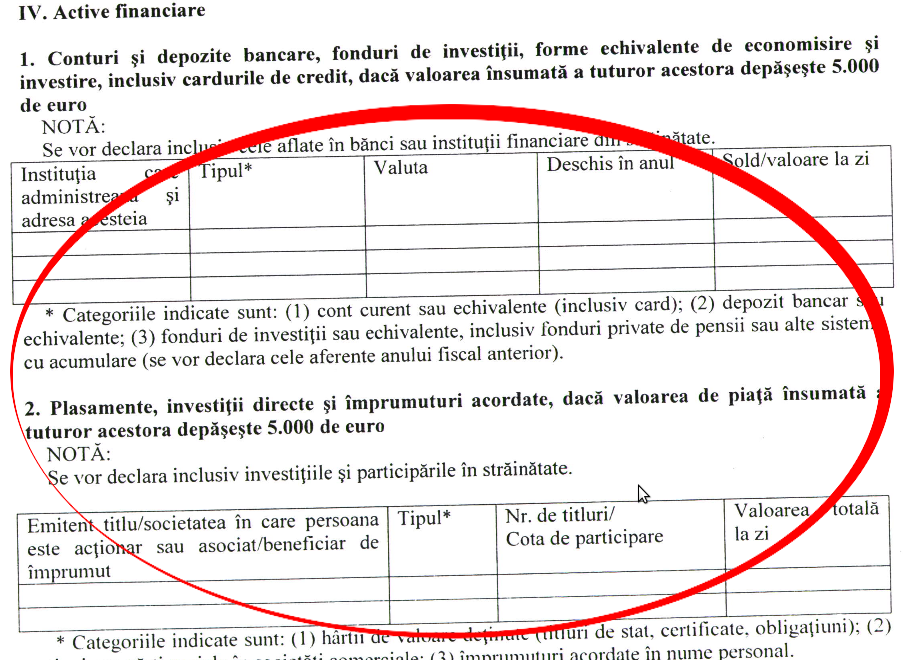 SÎMPETRU - declarație de avere - detaliu finanțe - 2014